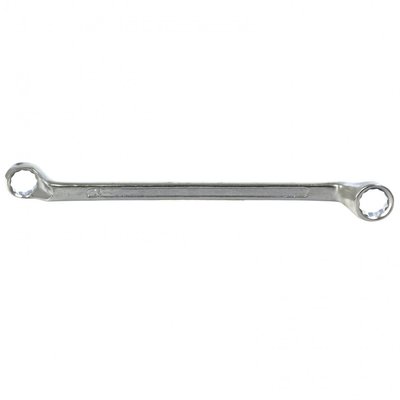 Ключ накидний колінчатий, 14 х 15 мм, хромований// SPARTA 147535 фото